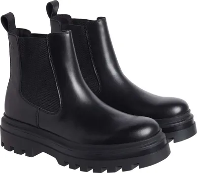 Image de Calvin Klein Jeans Bottines pour homme YM0YM01069 0GJ Couleur : Noir Taille : 44