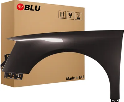 Immagine prodotto di BLU Parafango compatibile con VW Volkswagen Passat B6 LC8Z Sinistra Braun MokkaBraun | 2005-2010 | Anteriore | Verniciato | Pronto per il montaggio | Acciaio