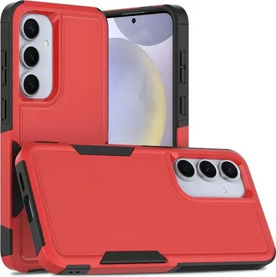 Immagine prodotto di Custodia per Samsung Galaxy S25 Plus/S24 Plus - Cover posteriore Phonesta ImpactShield - Rosso