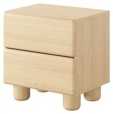 Immagine prodotto di Comodino, rovere Vicenza, 50,1 x 51,7 x 38 cm