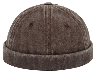 Produktbild von Leoberg Uni Docker Mütze Docker-Cap - Dockermütze in 152066-Braun-2