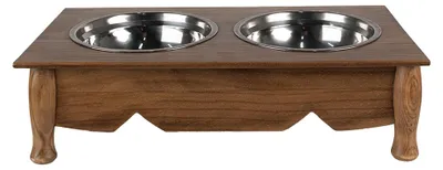 Produktbild von Clayre & Eef Krippenhund 2x500 ml Braun Holz