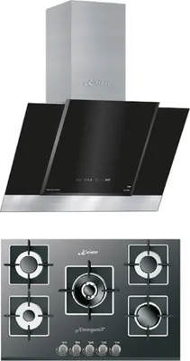 Produktbild von Kaiser Dunstabzugshaube AT 8438 F ECO 80 cm + KCG 8382 Gas-Kochfeld