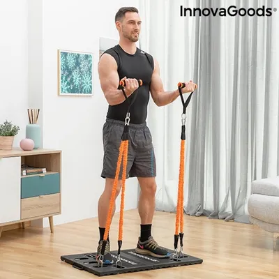 Produktbild von Integriertes tragbares Trainingssystem mit Übungsanleitung Gympak Max InnovaGoods