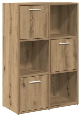 Produktbild von vidaXL Bücherschrank Artisan-Eiche 60,5x30x90 cm Holzwerkstoff