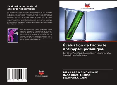Produktbild von Évaluation de l'activité antihyperlipidémique