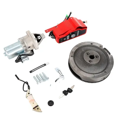 Obrázok produktu pre Elektrická štartovacia súprava, vhodná pre Honda GX340 (11 k), vhodná pre Honda GX390 (13 k), kompletný inštalačný balík ,