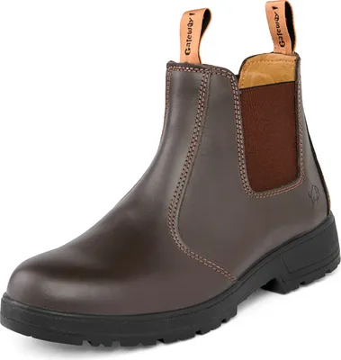Produktbild von Gateway1 Stiefelette SD Damen 6' Pull-on Chelsea, Farbe:Coffee, Größe:Size9US/40EU