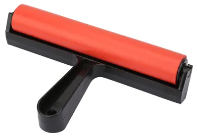 Obrázek produktu pro Gumový váleček na malování, tisk a razítkování, 20 cm