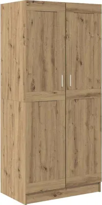 Obrázok produktu pre vidaXL Šatníková skriňa s dverami Handicraft dub 82,5 x 51,5 x 180 cm