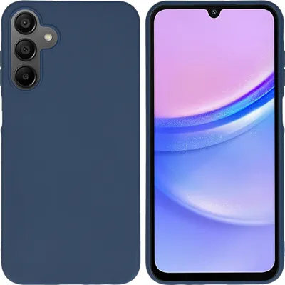Produktbild von imoshion TPU Color Cover Samsung Galaxy A15 (5G/4G) - Dunkelblau
