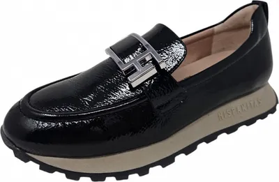 Image de Hispanitas Femmes Mocassins, noir(noir), t. 39