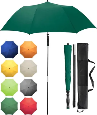 Obrázok produktu pre Parapluka s UV ochranou – Kompaktná – Ochrana pred slnkom – Certifikát – Šírka 147 cm – Tmavozelená