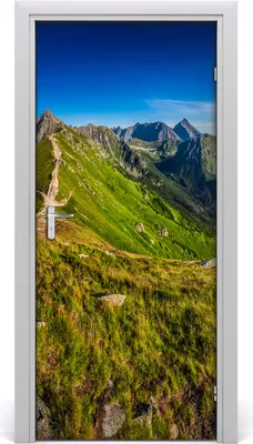 Produktbild von Tulup Türaufkleber 95x205 cm Dekorative Aufkleber Selbstklebend Wasserdichte Tapete Abnehmbar Schlafzimmer Wohnzimmer Wohnkultur - Landschaften Tatry