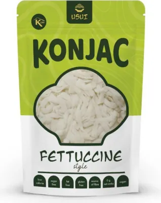 Zdjęcie produktu dla Keto Pasta Konjak Konjac USUI Makaron konjac fettuccine bez węglowodanów | 270 g (5 kcal)
