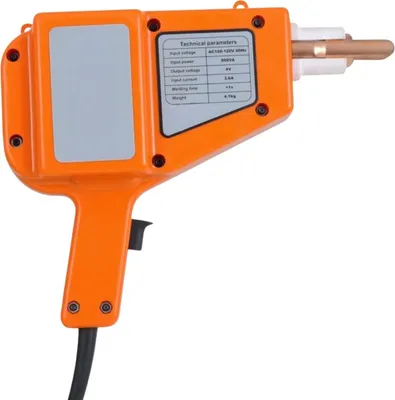 Produktbild von Ausbeulgerät PRO – Ausbeulset mit Schlagzughammer – 800VA – 220V – inklusive Elektroden – Dellenzieher für Autos