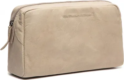 Produktbild von The Chesterfield Brand Leder Kulturbeutel Marina Toilet Bag Cream White creme