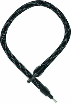 Zdjęcie produktu dla Łańcuch wkładany do zamka ramy ABUS IvyTex Adaptor Chain 6KS - zamek rowerowy z osłoną odporną na brud i wilgoć - łańcuch o grubości 6 mm - szary
