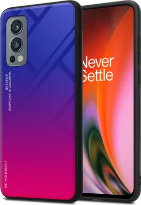 Zdjęcie produktu dla Etui Cadorabo do OnePlus Nord 2 5G w kolorze czarnym Etui na telefon komórkowy Etui z TPU Etui ze szkła hartowanego