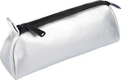 Produktbild von Baagl Etue Schule Mäppchen für Mädchen Jungen, Federmäppchen Federtasche Federmappe, Schulmäppchen Teenager (Silber)