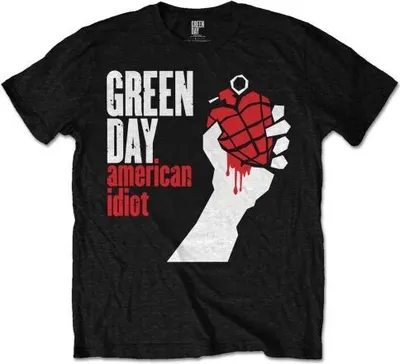 Produktbild von Green Day American Idiot Black L T-Shirt