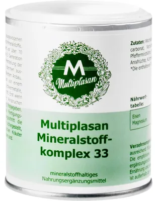 Immagine prodotto di Complesso minerale Multiplasan 33 Tbl, 350 compresse