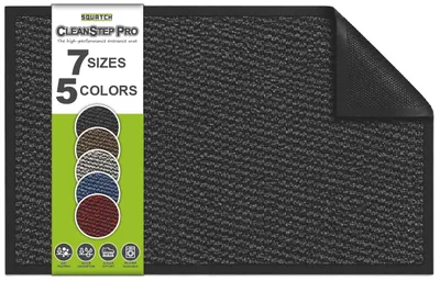 Waschbare Deurmat Antraciet 40x60 cm – Schmutzfang, rutschfest