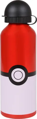 Produktbild von Pokemon Pikachu Aluflasche/Trinkflasche, rot 500ml