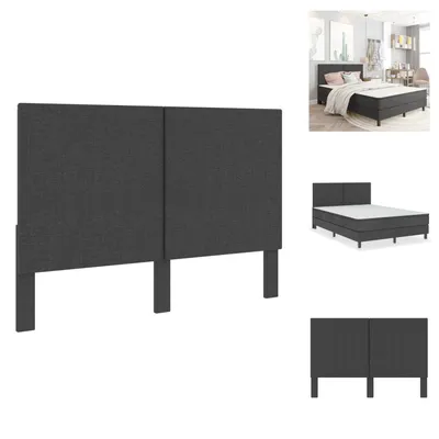 Immagine prodotto di vidaXL Testiera in tessuto grigio scuro 140×200 cm - Testate e piedi
