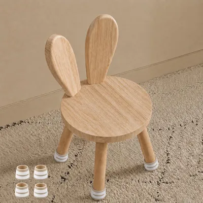Image de Chaise pour enfant, dimensions 45x25x26 cm, en bois, avec dossier amovible, antidérapante, pour les enfants de 1 à 6 ans