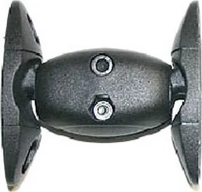 Image de Omb 360º Support mural pour haut-parleurs Noir Noir One Size