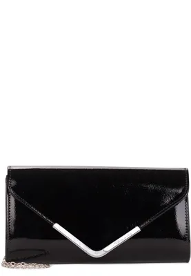 Produktbild von Tamaris Clutch Amalia black-Lack,  Größe in cm  26 x 6 x 13