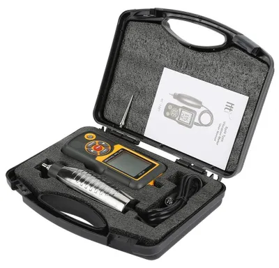 Schwingungsmesser HT-1201 – Vibration, Geschwindigkeit, Verschiebung, Temperatur