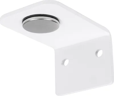 Produktbild von Natural Goods Berlin KLEAN Seifenhalter mit Magnet, Seifenablage zum Kleben oder Bohren, mit 2x Seifenanker als Magnethalter, rostfrei & pulverbeschichtet, schwebend, Weiß