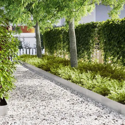 Produktbild von Raseneinfassung 30 pcs Silber 100 x 0,05 x 20 cm Edelstahl