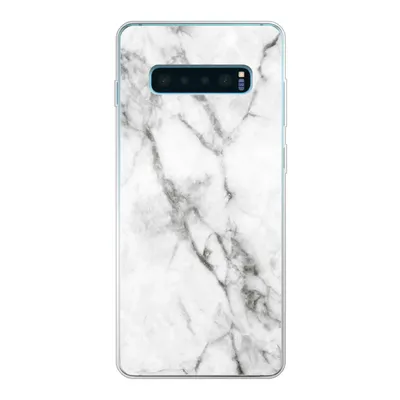 Produktbild von MuchoWow® Handyhülle Schutzhülle Hülle für Samsung Galaxy S10 Plus Marmor - Luxus - Weiß Silikon Softcase Handy Hülle - Schutzhülle
