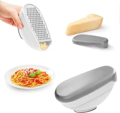 Produktbild von Universalreibe 3 in 1 + Behälter, Menge:1