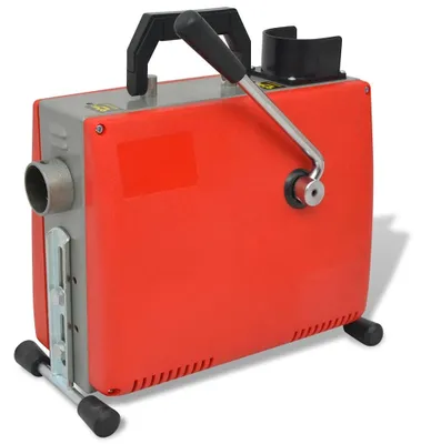 Produktbild von vidaXL Rohrreinigungsmaschine 250W 15mx16mm / 4,5mx9,5mm