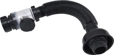 Obrázok produktu pre Umývadlo Drain Pipe Umývadlo Dink Drain Hose Flexibilné PVC vodovodné potrubie pre kuchyňu Kúpeľňa BlackMulti Function