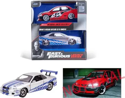 Produktbild von Jada Modellauto Hollywood Rides Fast & Furious Twin Pack Wave 4/2 1:32 253202019