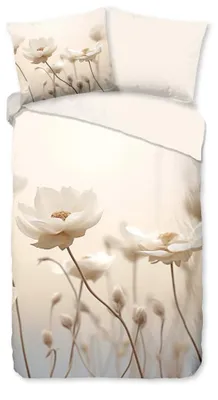 Immagine prodotto di Biancheria da letto "Lilith" - Bianco sporco - (140x220 cm) - 100% cotone