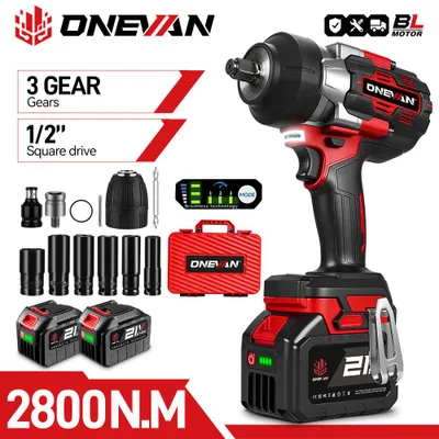 Immagine prodotto di Chiave a percussione elettrica - Coppia: 2800 Nm - Batteria: 18 V - Attacco: 1/2 pollice