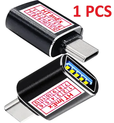 Produktbild von USB C Stecker auf USB A Buchse 3.1 OTG Adapter Konverter für Xiaomi MIX 4, MIX Fold 3, Redmi Note 13 Pro