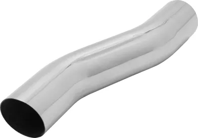 Obrázek produktu pro Koncovka výfuku z nerezové oceli 1x60mm S-Design EXHAUST Tlumič výfuku s ABE