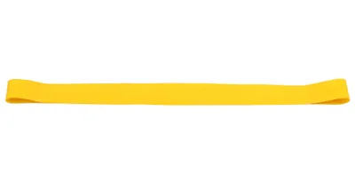 Image de Lot de 12 élastiques de résistance "Fitness O Band", couleur jaune