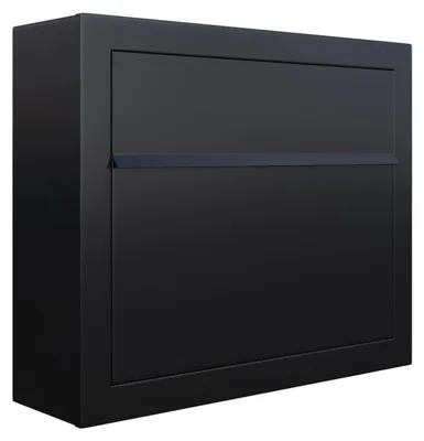 Produktbild von Wandbriefkasten Elegance in Schwarz