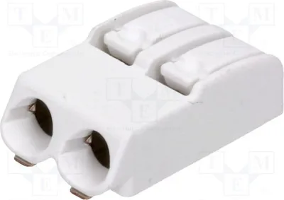 Obrázek produktu pro 1x konektor: zásuvný, 4 mm, 2 póly: 2, galvanicky pozinkovaný, typ 2060-452/998-404, konektor