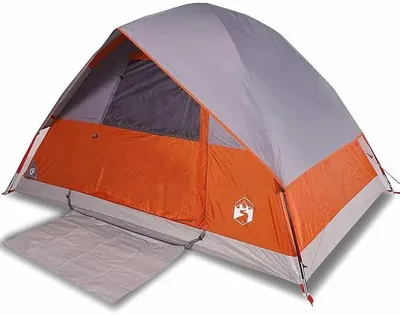 Imagen del producto de Tienda de campaña para 2 personas, color naranja, impermeable