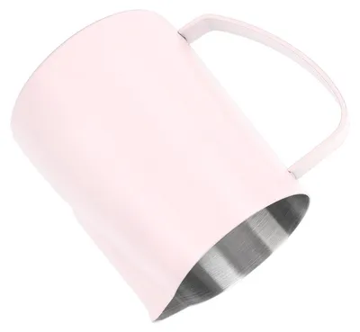 Produktbild von 600 ml Kaffeeaufschäumbecher, 304 Edelstahl, Milchaufschäumer, Kanne, Spitze, Latte-Art-Krug mit Innenskala