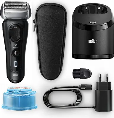 Produktbild von Braun 8450cc Series 8 Wet&Dry Herrenrasierer inkl. Reinigungsstation